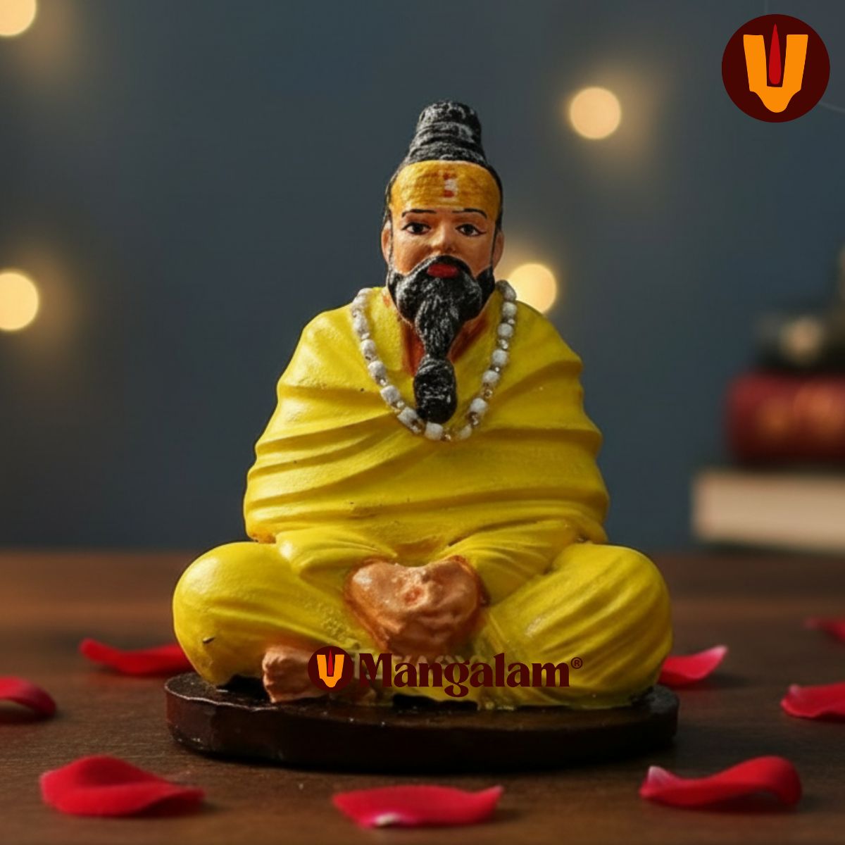 Mangalam® Premananda Ji Maharaj Idol (4.5 Inch): Divine Guidance for Your Home, Car & Workspace 🙏