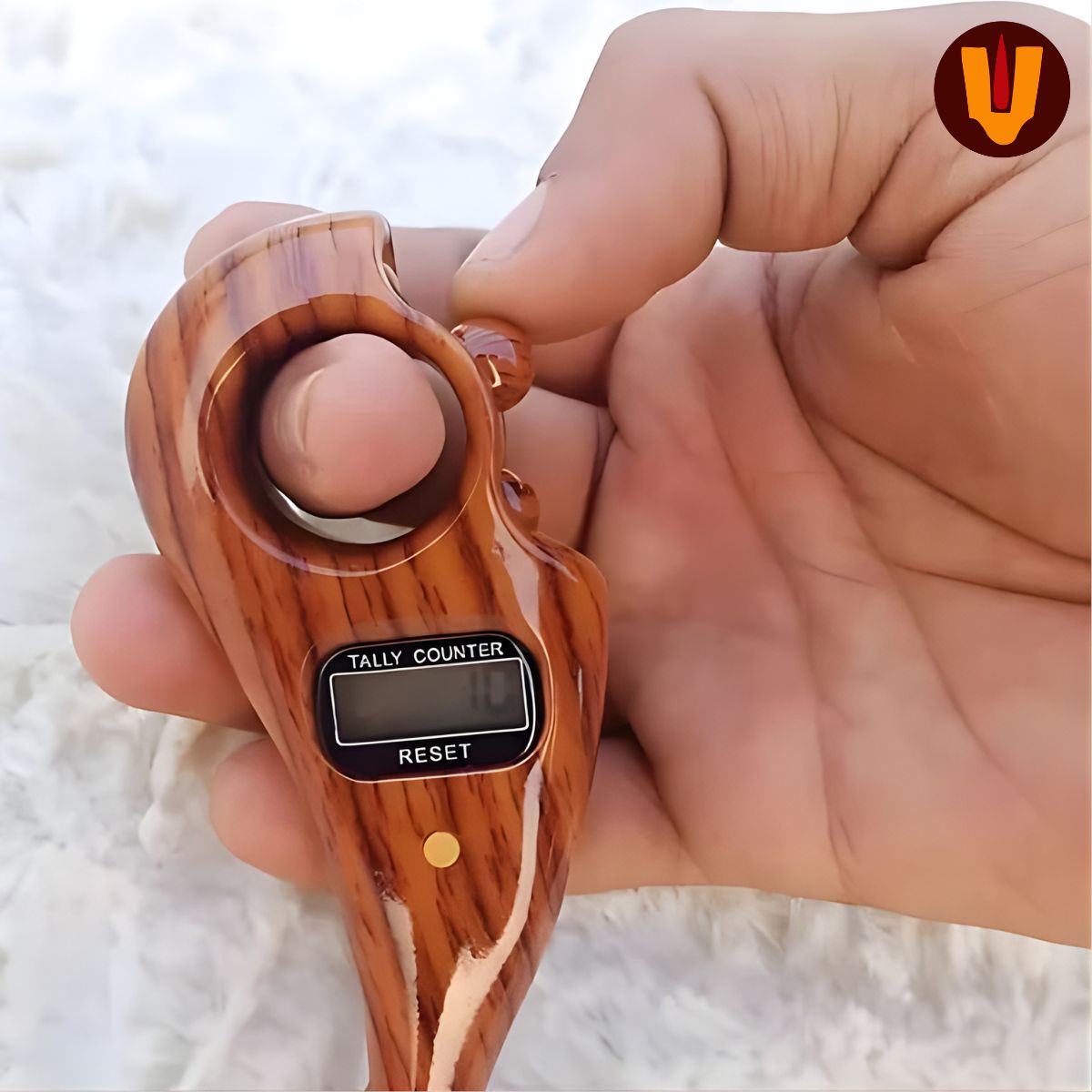 Mangalam® Manual Finger Rotating Digital Tally Counter: 5-Channel, No-Battery, Easy Counting Machine 🔢👍