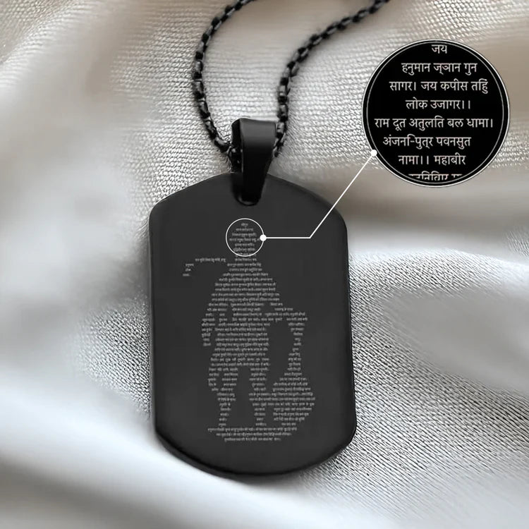 Shree Hanuman Chalisa Kavach Pendant: Spiritual Armor for Modern Life 🕉️