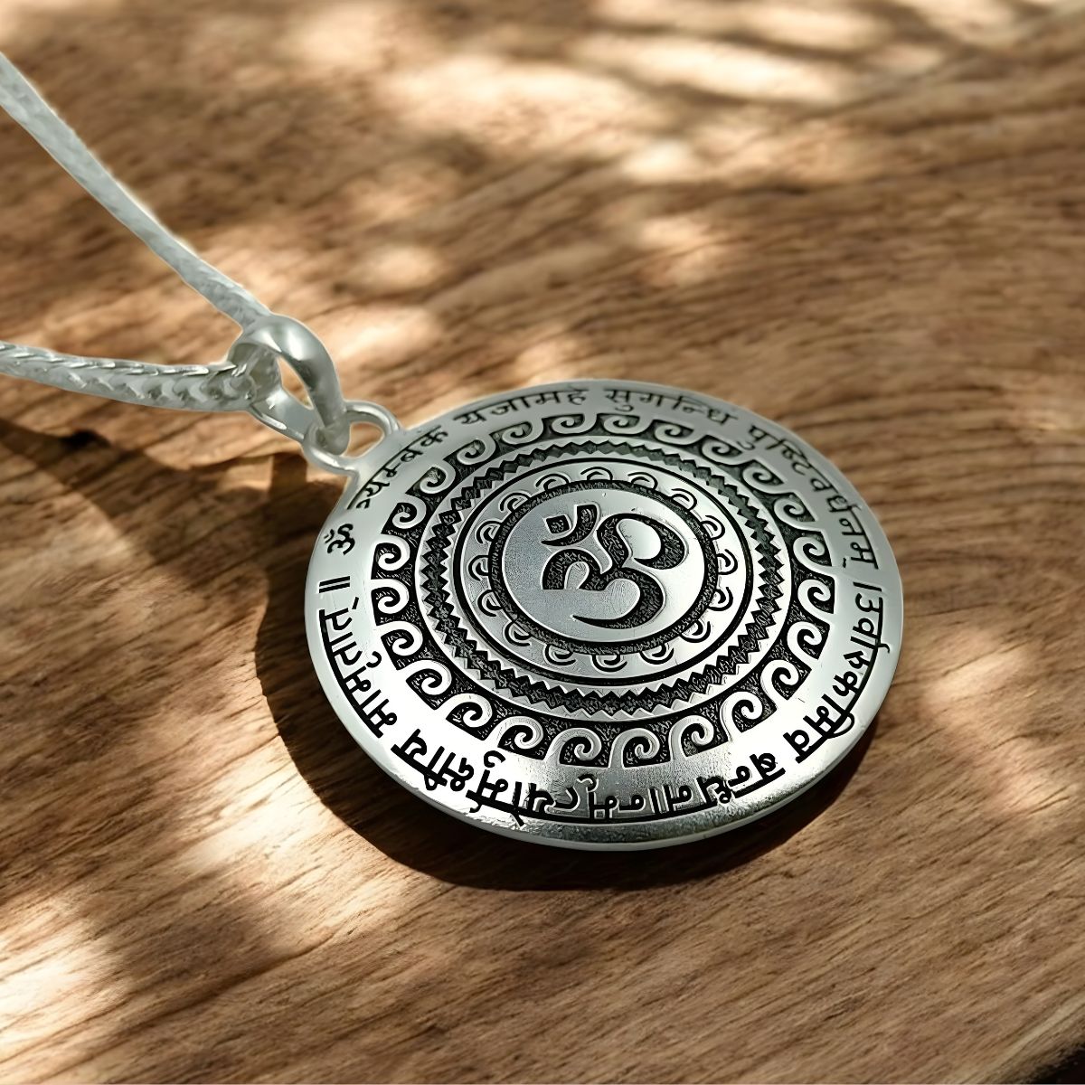 OM Mantra Stainless Steel Pendant: Daily Protection, Peace & Divine Energy 🔱🙏