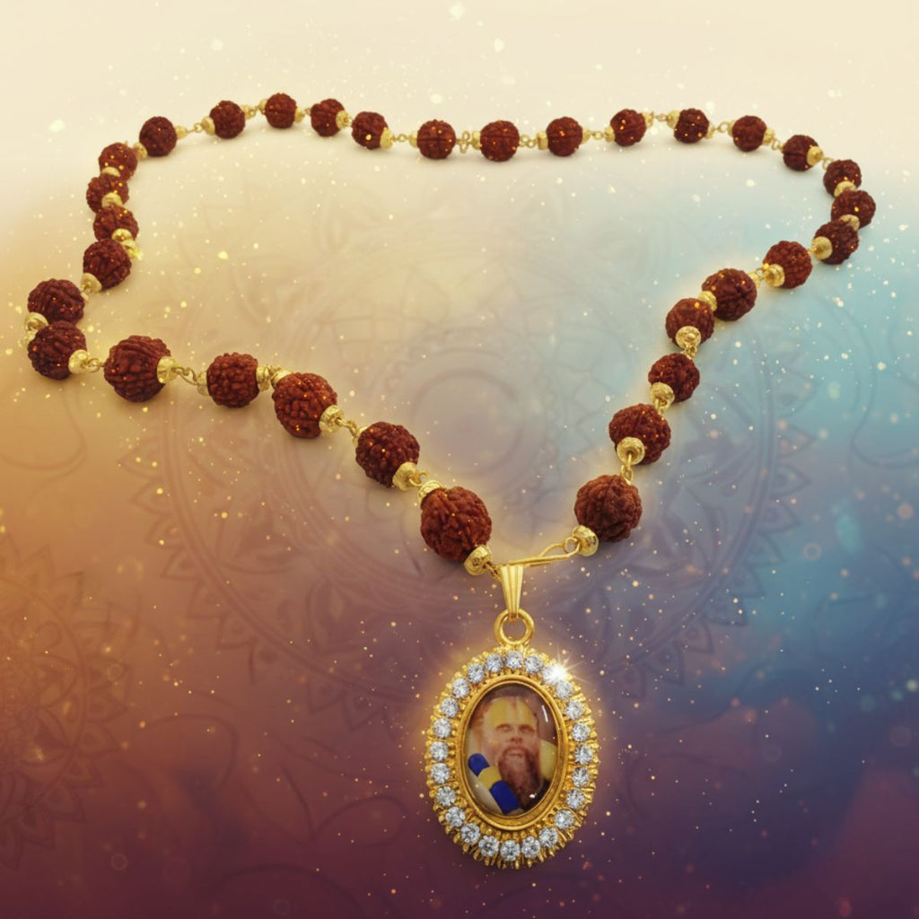 Premanandji Maharaj Energized Rudraksha Mala: For Peace, Protection & Daily Divine Blessings 🙏