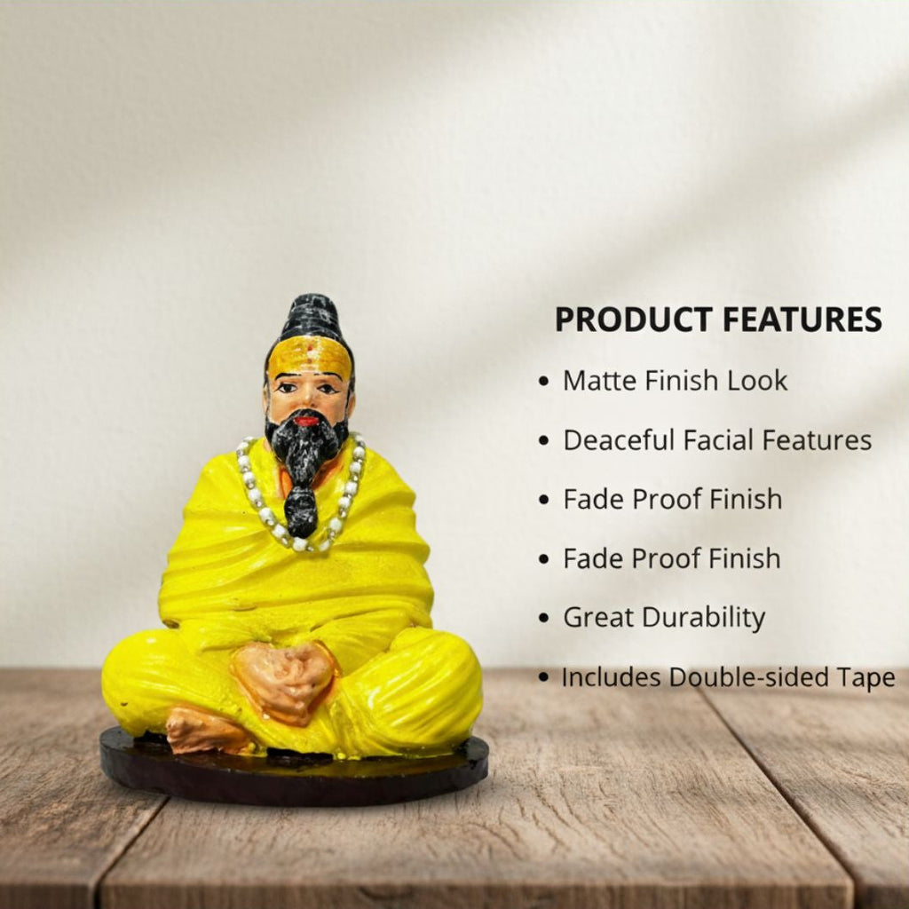 Mangalam® Premananda Ji Maharaj Idol (4.5 Inch): Divine Guidance for Your Home, Car & Workspace 🙏
