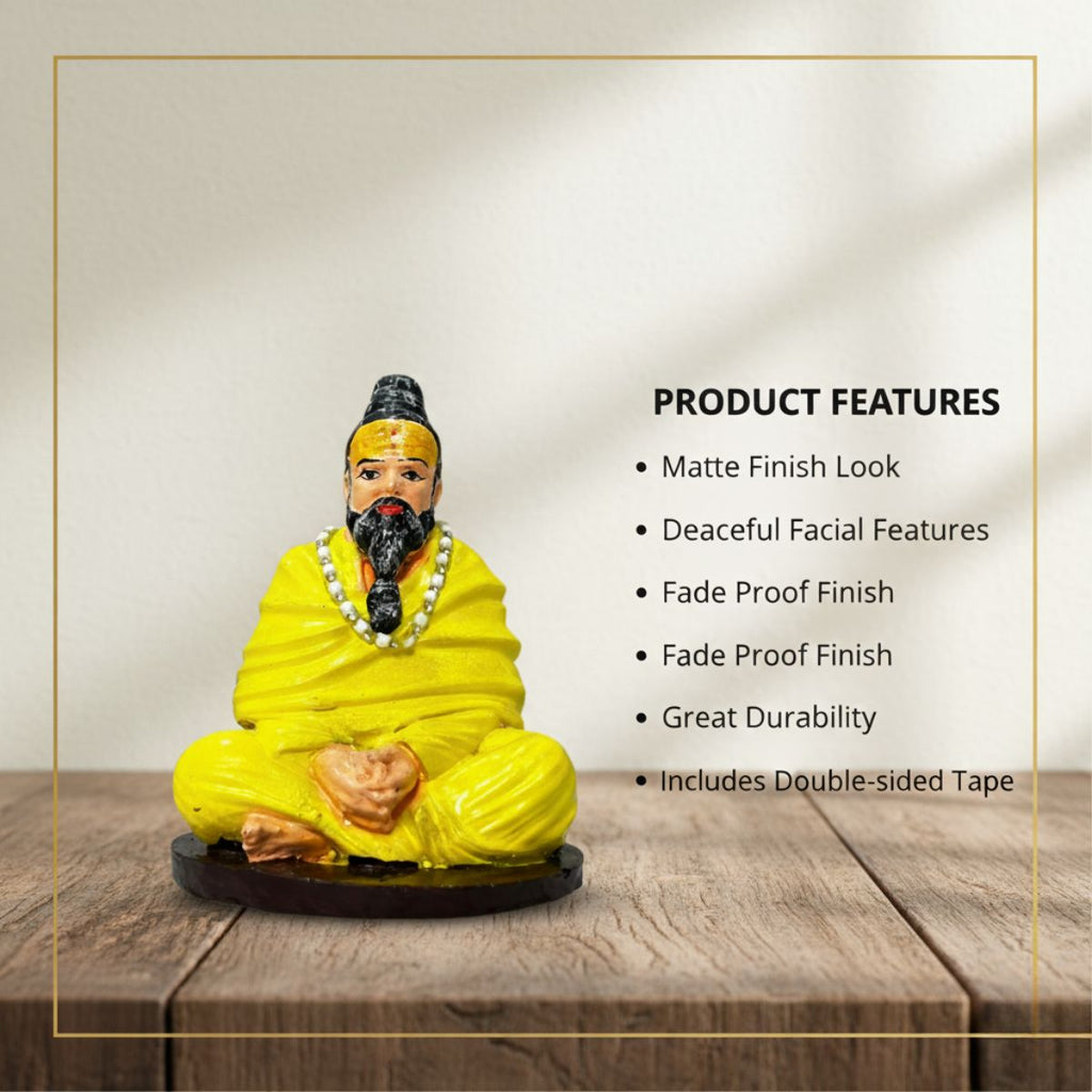 Mangalam® Premananda Ji Maharaj Idol (4.5 Inch): Divine Guidance for Your Home, Car & Workspace 🙏