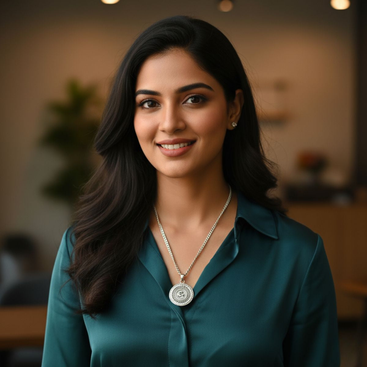 OM Mantra Stainless Steel Pendant: Daily Protection, Peace & Divine Energy 🔱🙏