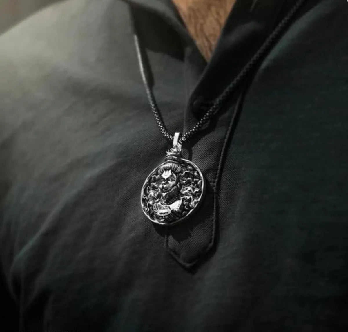 Lord Hanuman Blessing & Protection Pendant: Your Divine Shield 🕉️