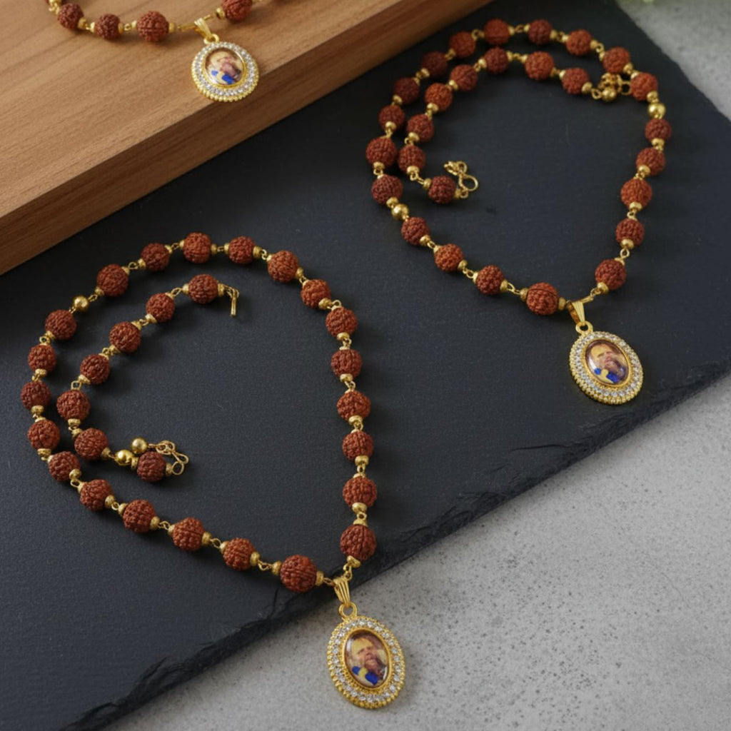 Premanandji Maharaj Energized Rudraksha Mala: For Peace, Protection & Daily Divine Blessings 🙏